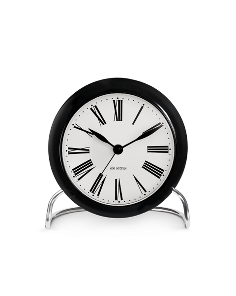 Roman Table Clock by Arne Jacobsen — The Modern Shop Roman Table Clock by Arne Jacobsen — The Modern Shop