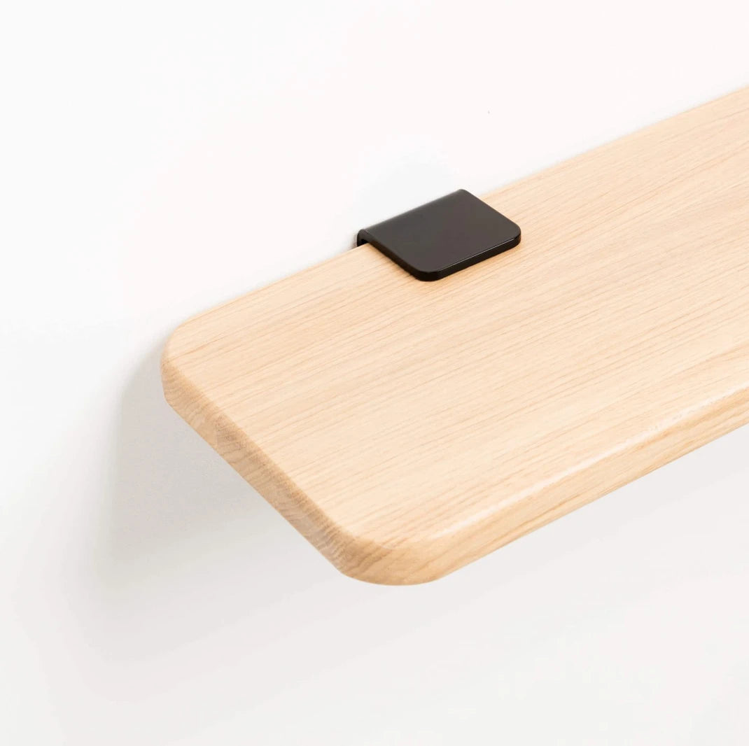 Solid Oak Bedside Table by Tiptoe