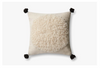 P0483 Ivory / Black Pillow by Loloi