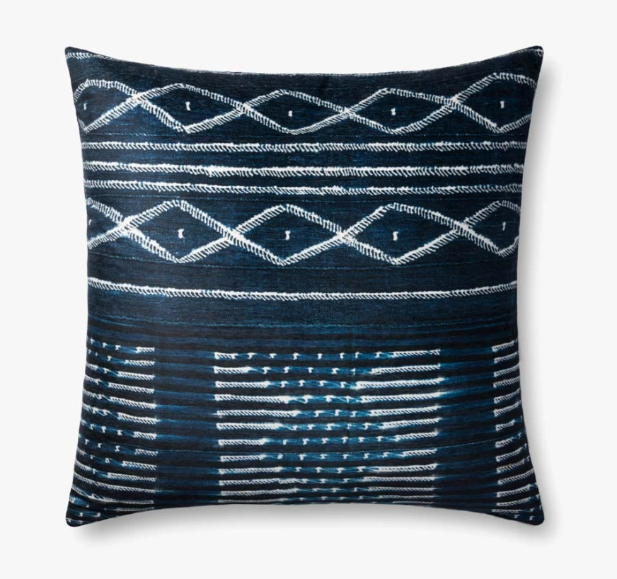 P0723 Navy Pillow by Loloi