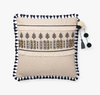 P0779 Natural / Blue Pillow by Loloi