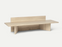 Oblique Bench by Ferm Living