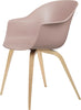 Bat Dining Chair - Un-Upholstered - Wood Base by Gubi