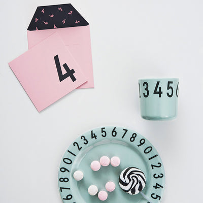 Cartes d'anniversaire 1 à 6 par Design Letters