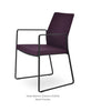 Pasha Slide Arm Chair by Soho Concept