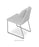 Gakko Slide Chair by Soho Concept