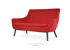 Rebecca Two Seater Wood Sofa by Soho Concept
