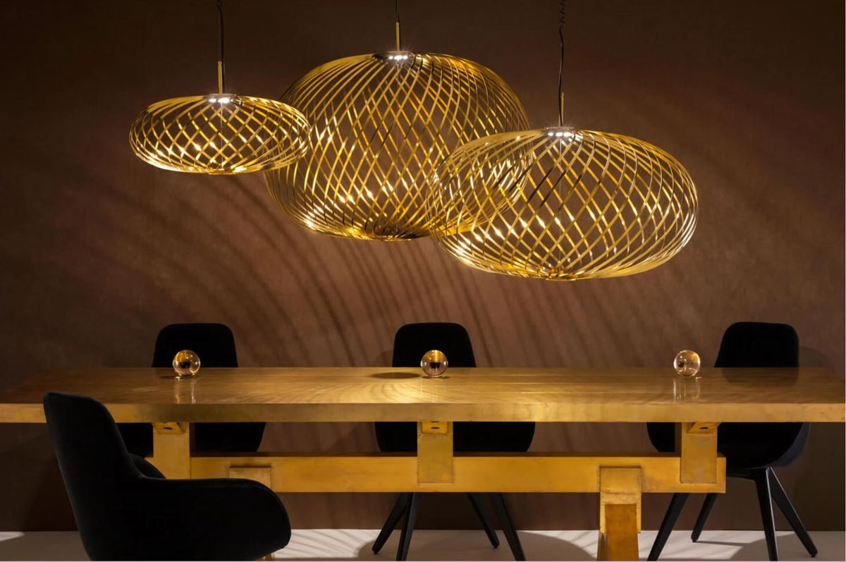 Spring Pendant Lights by Tom Dixon