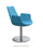 Eiffel Arm Round Swivel Chair by Soho Concept