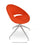 Chaise pivotante Crescent Spider par Soho Concept