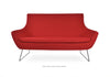 Rebecca Two Seater Wire Sled Sofa by Soho Concept