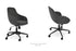 Gazel Arm Office Chair by Soho Concept