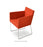 Chaise Harput Sled Wire Arm Chair par Soho Concept