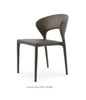 Chaise empilable Prada entièrement rembourrée par Soho Concept
