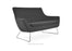 Rebecca Two Seater Wire Sled Sofa by Soho Concept