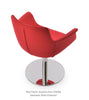 Chaise pivotante ronde Bottega Arm par Soho Concept