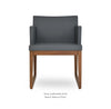Soho Sled Wood Arm Chair by Soho Concept