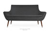 Rebecca Two Seater Wood Sofa by Soho Concept