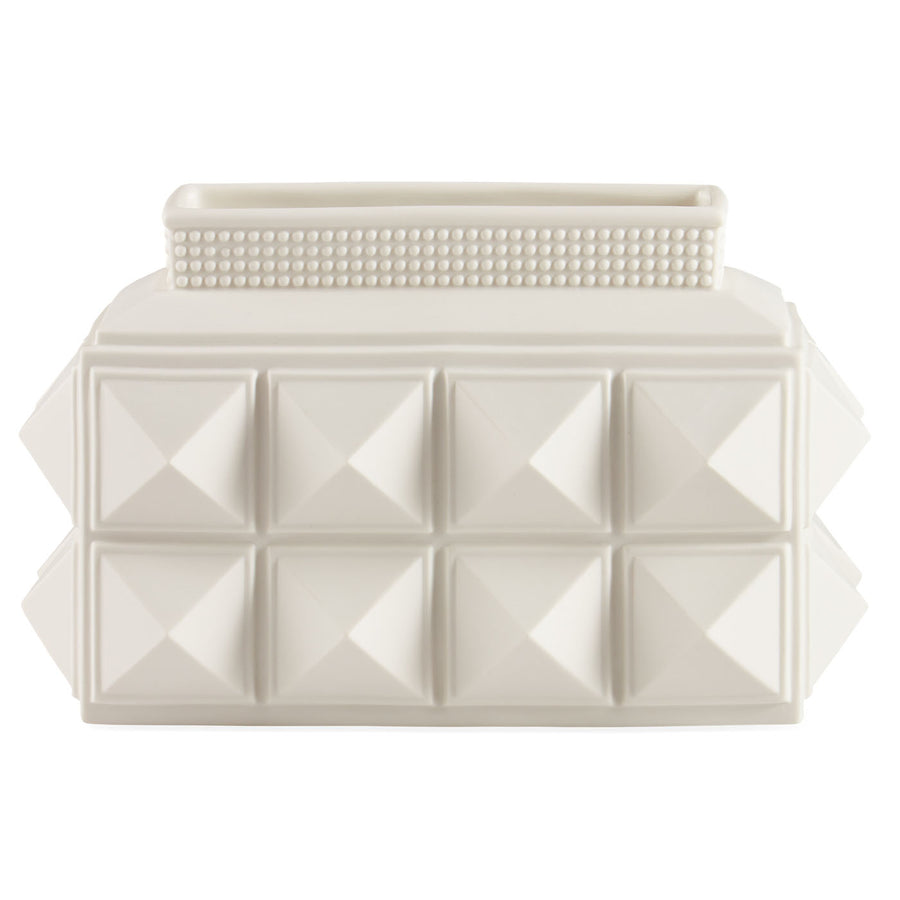 Charade Studded Low Vase by Jonathan Adler