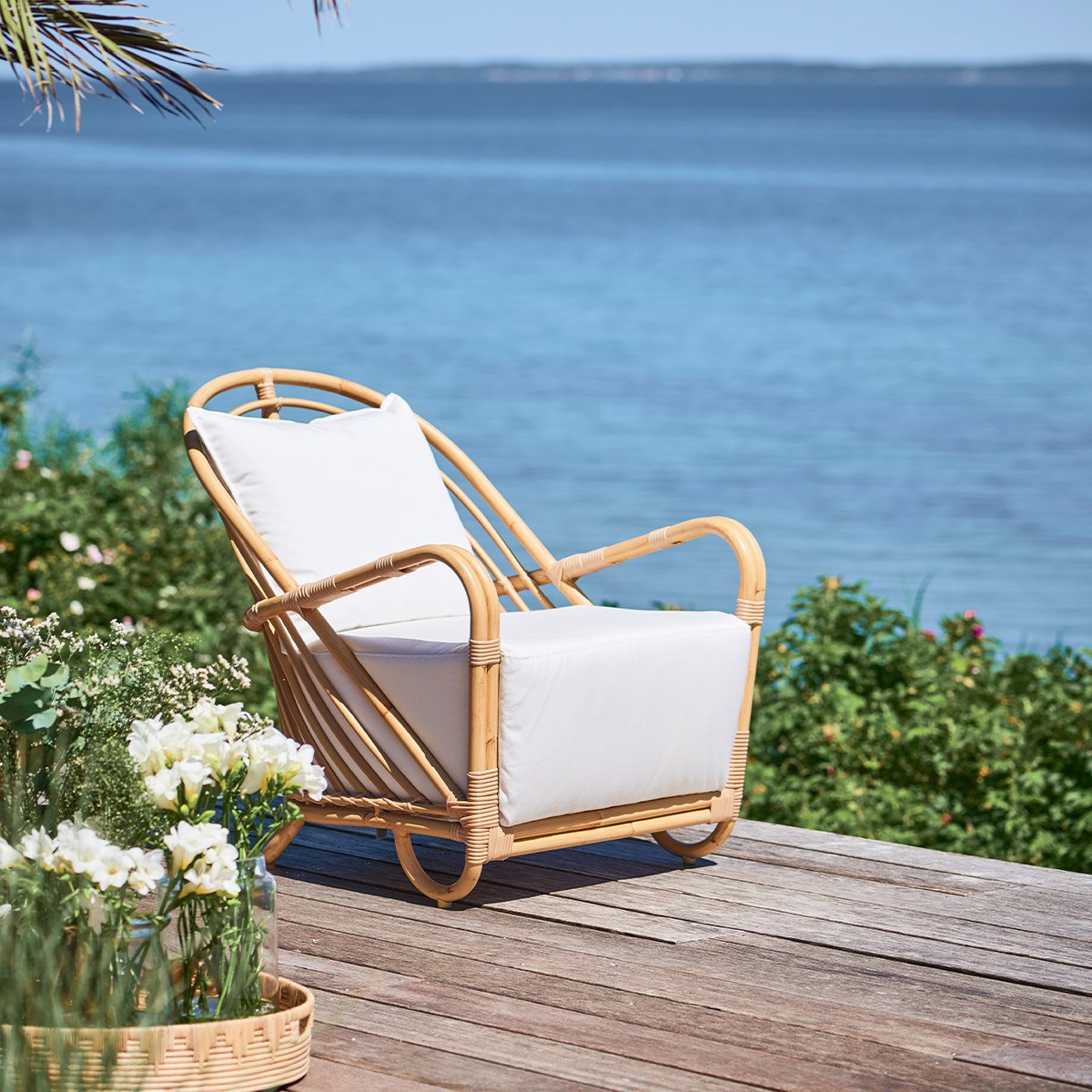 Charlottenborg Exterior Lounge Chair by Sika