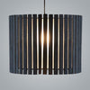 Luz Oculta Wood Suspension Lamp by ZANEEN design