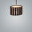 Luz Oculta Wood Suspension Lamp by ZANEEN design