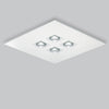 Polifemo Square 4-Lamp Ceiling Fixture by ZANEEN design