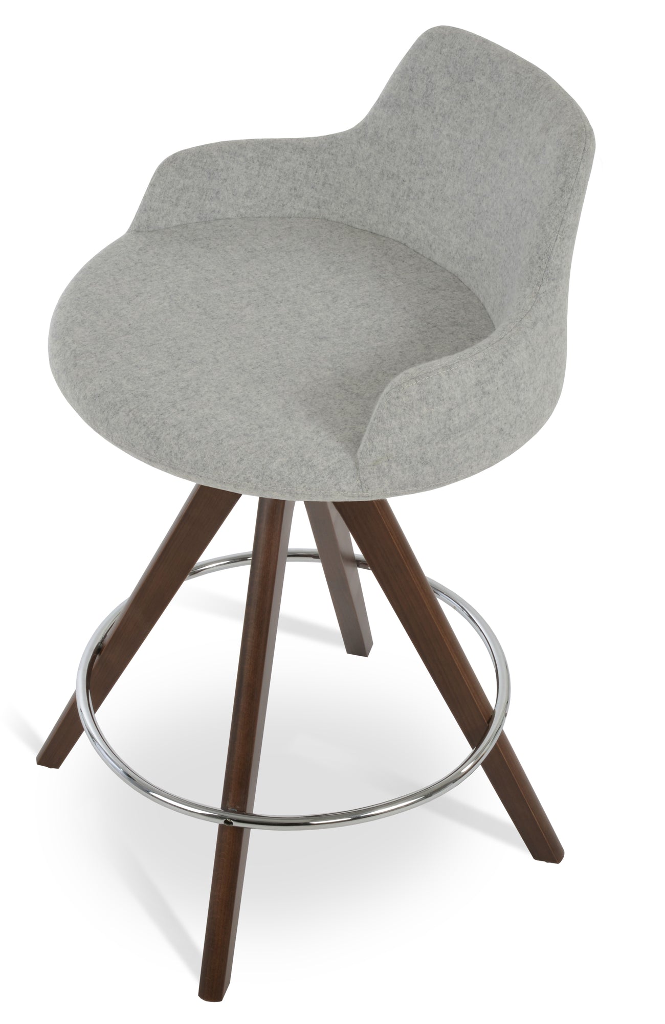 Dervish Pyramid Swivel Bar/Counter Stool by Soho Concept — The Modern Shop