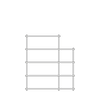 Système d'étagères Elevate de Woud Danemark