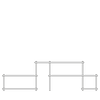 Système d'étagères Elevate de Woud Danemark