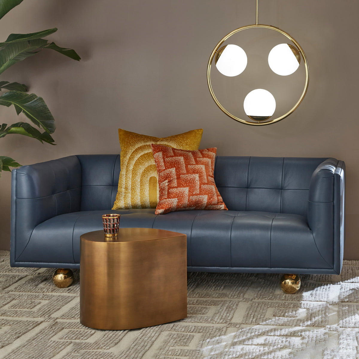 Canapé d'appartement Claridge par Jonathan Adler
