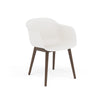 Fiber Armchair Wood Base – Upholstered Shell by Muuto