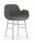 Form Armchair Full Upholstery Steel by Normann Copenhagen