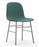 Form Chair Full Upholstery (Chrome/Brass) by Normann Copenhagen