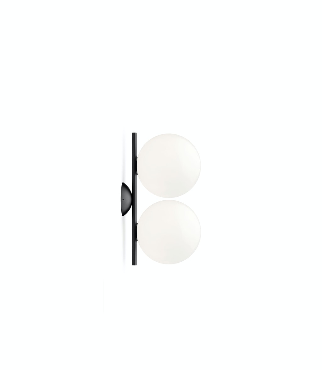 IC Lights Double Ceiling and Wall Lamp by Flos