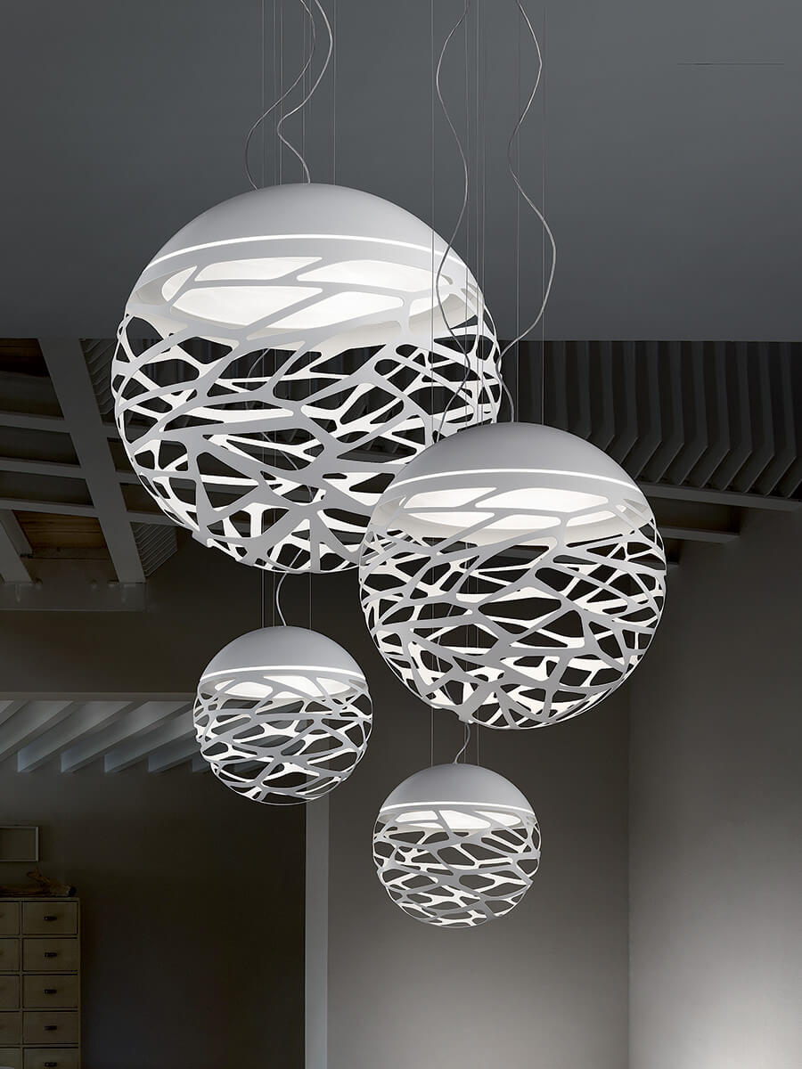 Kelly Sphere Suspension Lamp by LODES