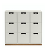 Snow Series of 9 and 12  Drawers by Asplund