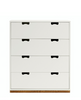 Snow Series of 2, 3, 4 and 6 Drawers by Asplund