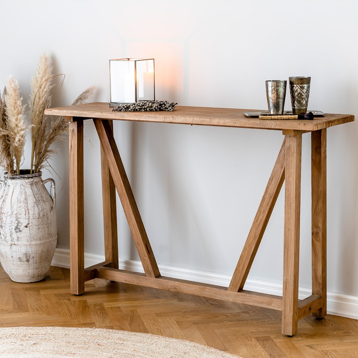 Lucas Teak Console by Sika