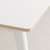 New Modern Round Dining Table with Laminate Top by Tiptoe