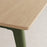 Nouvelle table de salle à manger moderne avec plateau en bois par Tiptoe