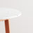 New Modern Round Dining Table with Recycled Plastic Top by Tiptoe