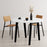 New Modern Round Dining Table with Recycled Plastic Top by Tiptoe