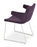 Nevada Arm Sled Chair by Soho Concept