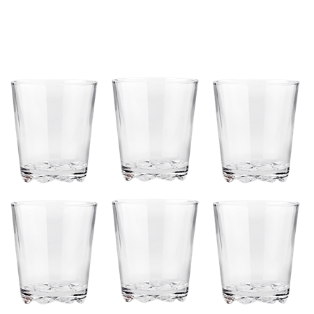 Glacier Drinking Glass (6 pcs) by Stelton