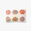P0870 Natural / Multi Pillow by Loloi