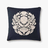 P0915 Black / Ivory Pillow by Loloi