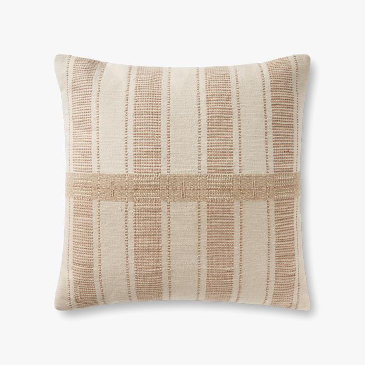 Carmel Pal0003 Cream / Multi Pillow by Amber Lewis × Loloi