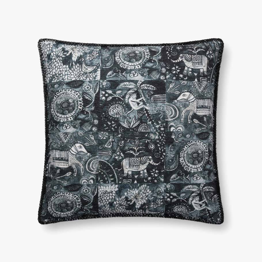 P0781 Charcoal Pillow by Loloi