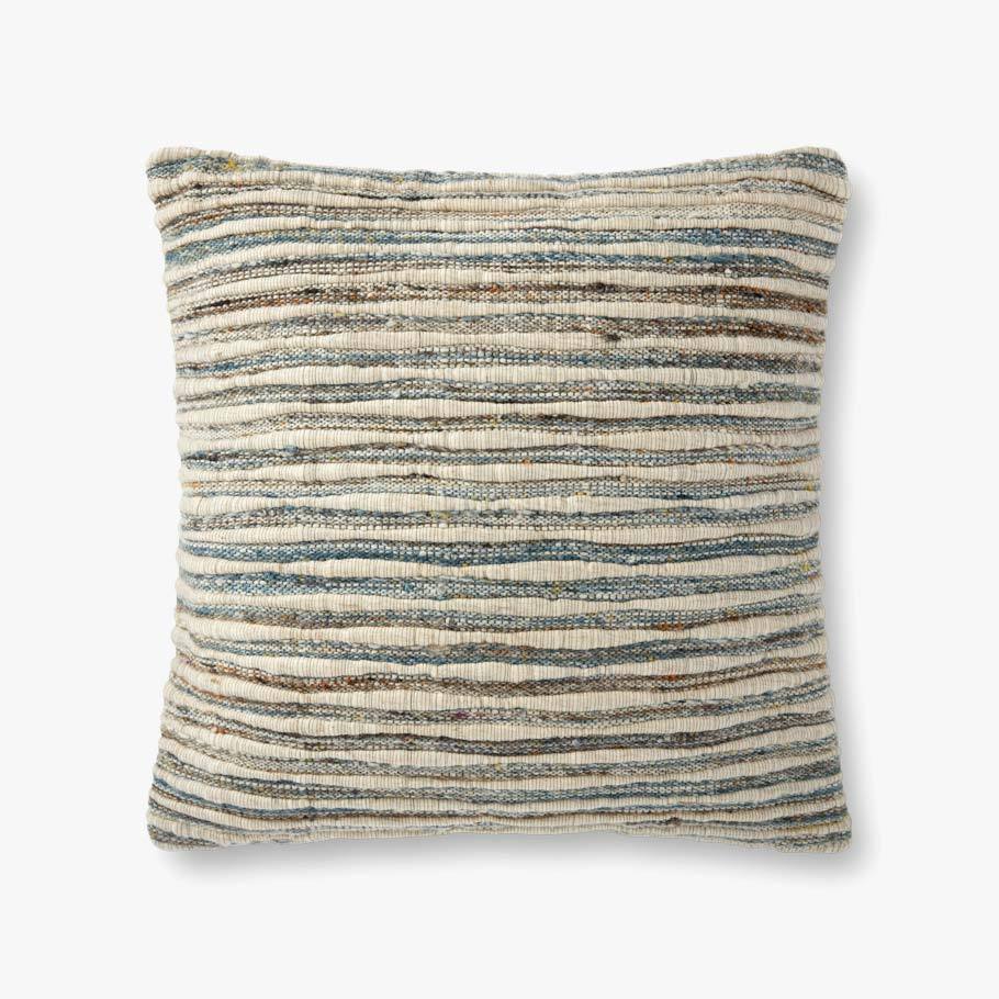 P0925 Natural / Multi Pillow by Loloi